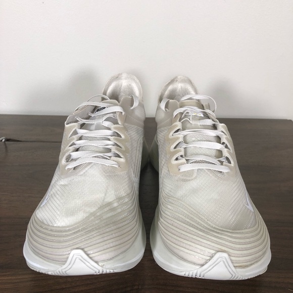 New Nike Zoom Fly SP Light Bone Size 12.5 13 Shoes - Picture 4 of 7